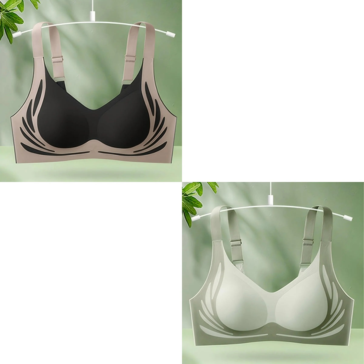 😍【Cumpără 1 Primești 1 Gratuit】Sutien pentru femei fără sârmă, dintr-o bucată❤️【40-85KG】