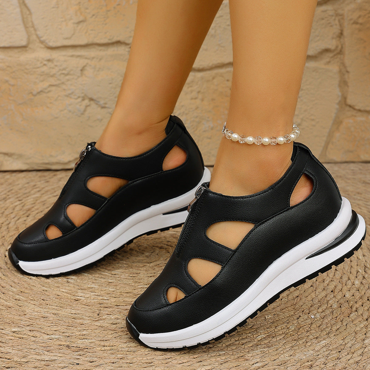 🔥【Vremenski ograničeno 50% popusta】👟👟【Veličine 36-43】Ergonomski dizajnirane sandale za ispravljanje držanja - Debeli potplat sprječava umor stopala