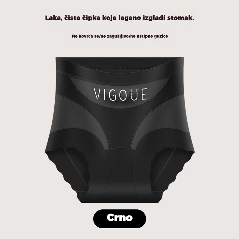 🔥🩲【Kupite 3, dobijte 3 gratis】🩲 Paket od 6 komada za samo 33 € - Zadnji dan - 50% popusta - Antibakterijske gaćice visokog struka za kontrolu trbuha