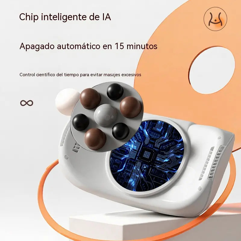 🔥Éxito de ventas 【Descuento del 50%】✨Máquina de masaje abdominal y quema de grasa. Ayuda a reducir la grasa de la cintura y el abdomen.
