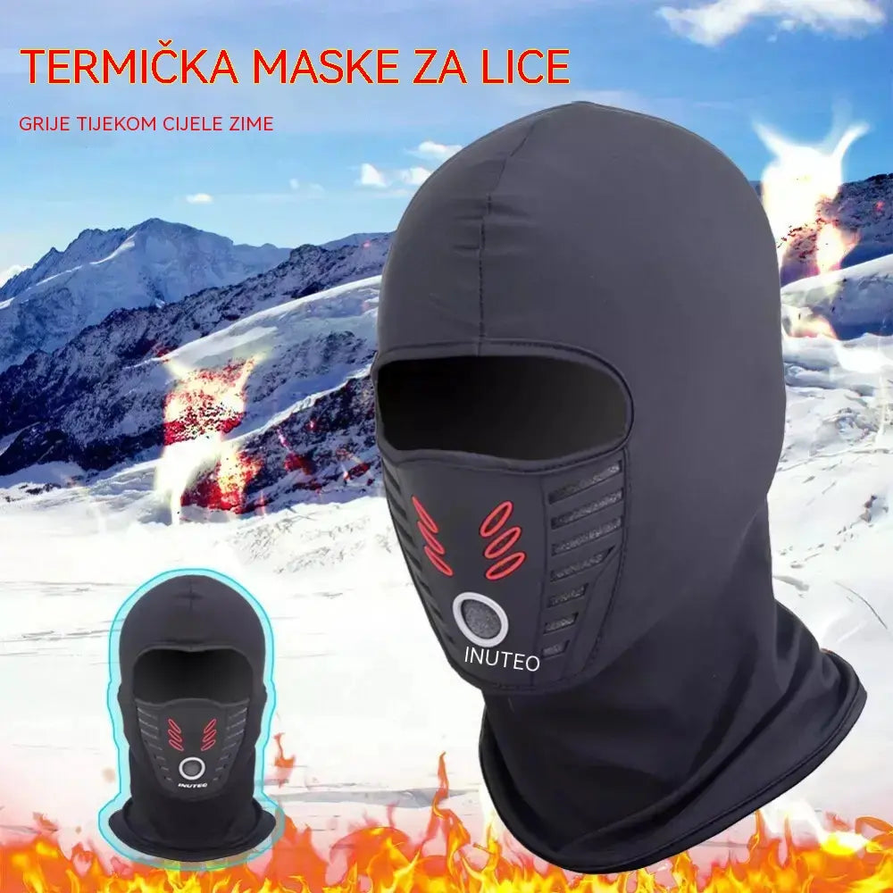 ☀️🔥Maska za cijelo lice, topla i udobna, pogodna za skijanje i zimsku upotrebu, otporna na vjetar, unisex