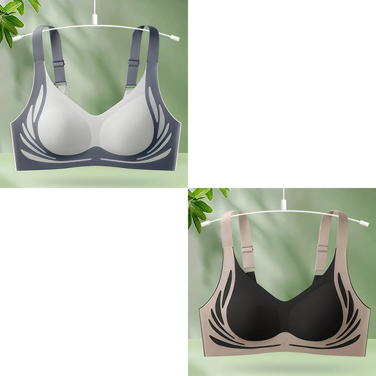 😍【Cumpără 1 Primești 1 Gratuit】Sutien pentru femei fără sârmă, dintr-o bucată❤️【40-85KG】