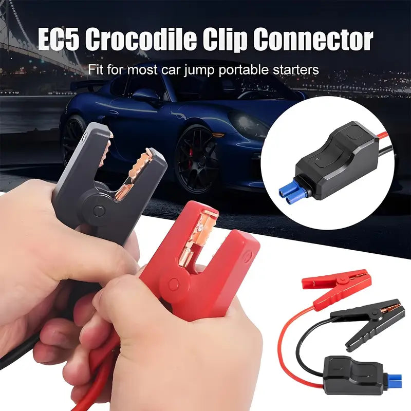 🚗🧰Convertor multifuncțional pentru pornire de urgență a bateriei auto【(interfață USB dublă)】-3870241