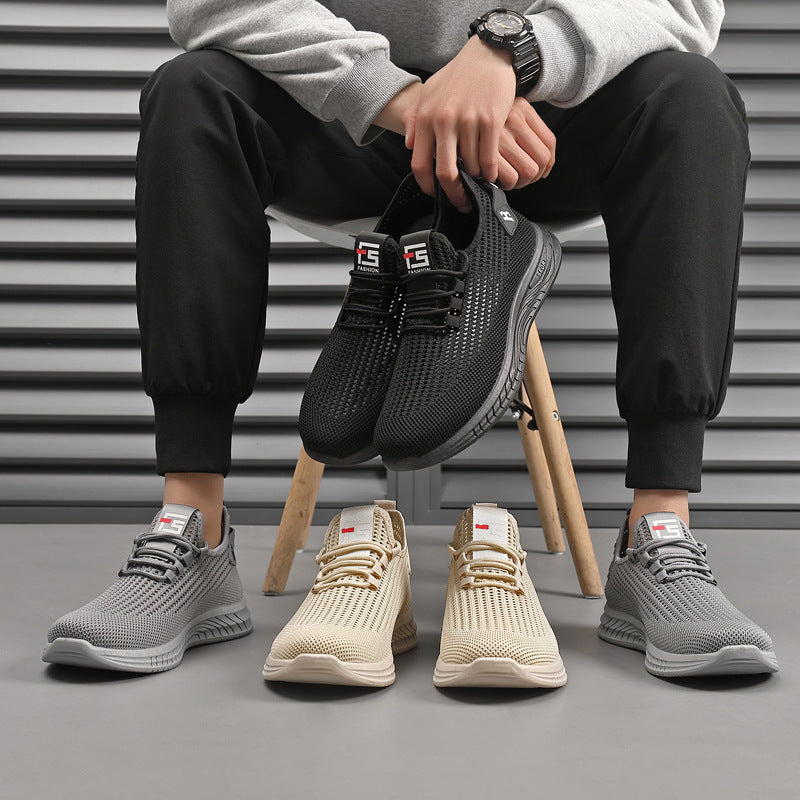 🔥👟【39-44】Pantofi de bărbați casual confortabili, respirabili, din plasă, anti-alunecare, la modă