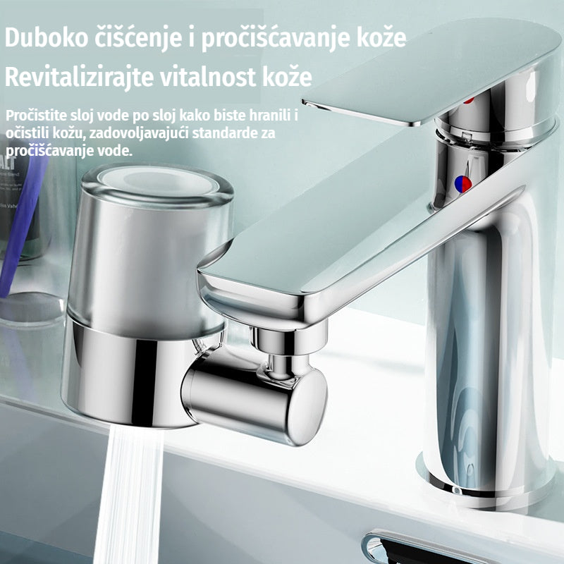 💧【Kupite 1, dobijte 1 gratis】✨ Filter za vodu za slavinu od nehrđajućeg čelika 304 | Dubinsko pročišćavanje, uklanja sediment i mirise, brza ugradnja, kompatibilan s 99% slavina 🚰