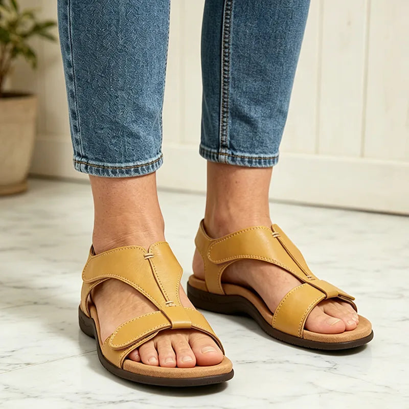 Sandalias de verano con suela blanda y soporte de arco, casuales y cómodas. 4309906