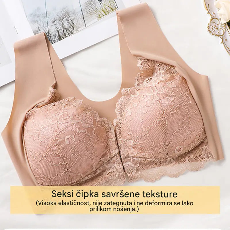 šNajniža cijena za ograniÄeno vrijemećSet od 5 dijelovaćć40-100 kgćšPlus size push-up grudnjak s prekrasnim Äipkastim kopÄanjem na stražnjoj i prednjoj strani