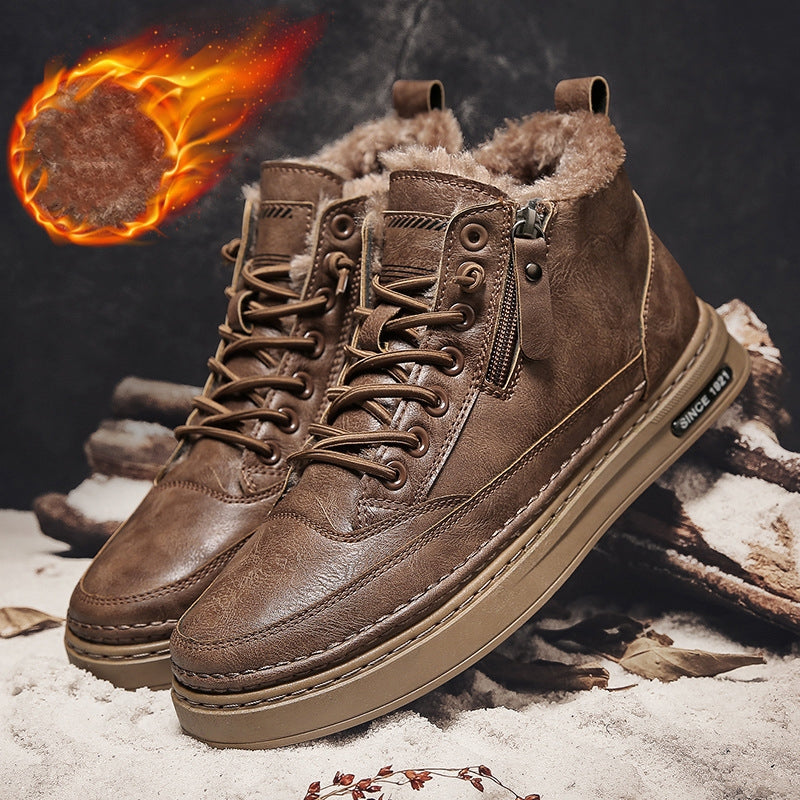 【49% OFF】🔥【39-44】Pantofi plat cald impermeabil cald-3849217