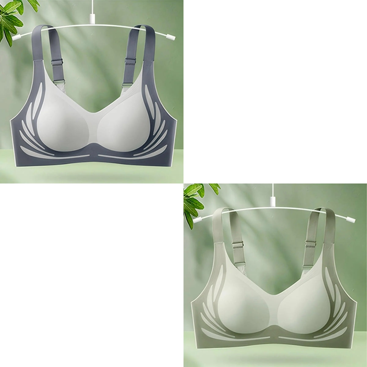😍【Cumpără 1 Primești 1 Gratuit】Sutien pentru femei fără sârmă, dintr-o bucată❤️【40-85KG】