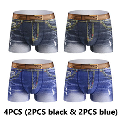🩳【Kupte 2, získejte 2 zdarma】Prodyšné bavlněné boxerky pro muže-
