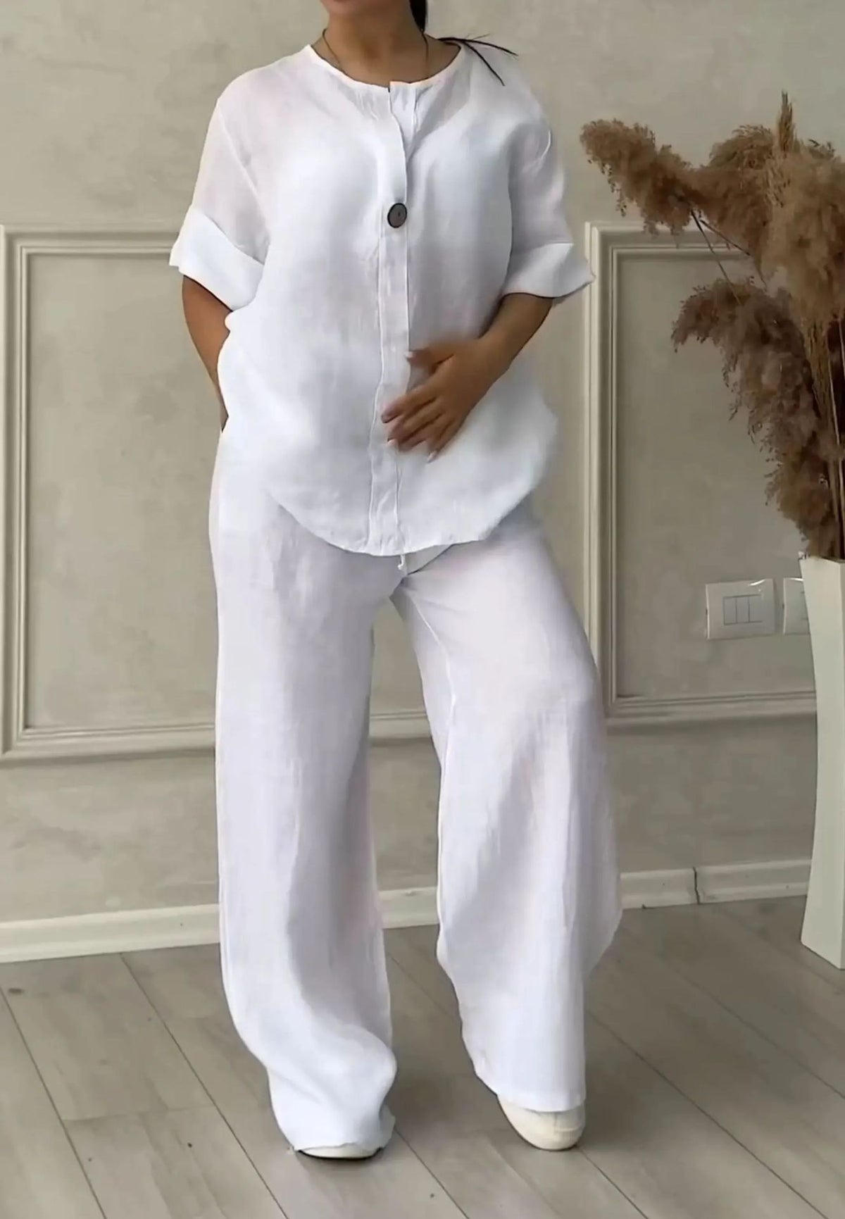š„ćNovi artikli s 50% popusta samo 3 danaćš„ćS-5XLććMajica kratkih rukava + hlaÄećLagani, elegantni i udobni ženski set, dostupan u viÅ”e boja