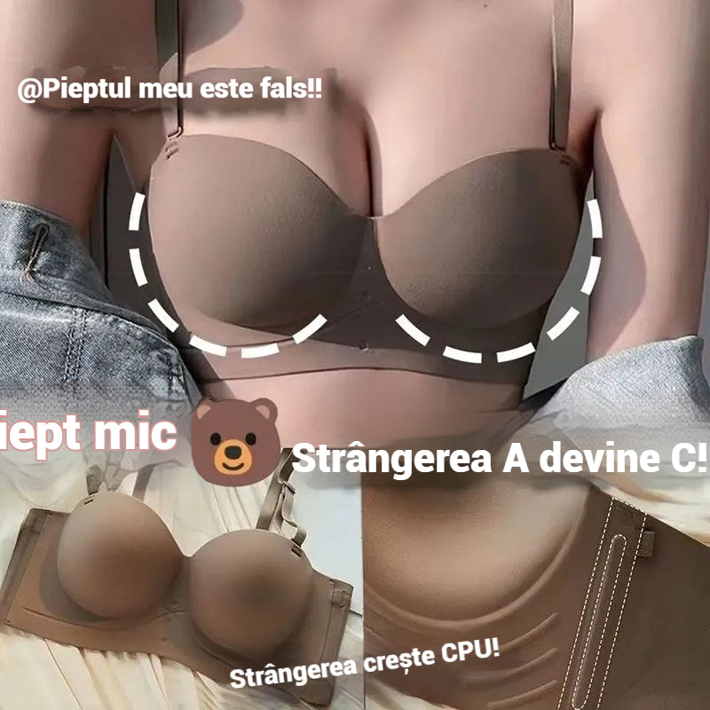 😍【Pachet de 4】Sutien pentru femei fără sârmă, dintr-o bucată❤️【40-85KG】