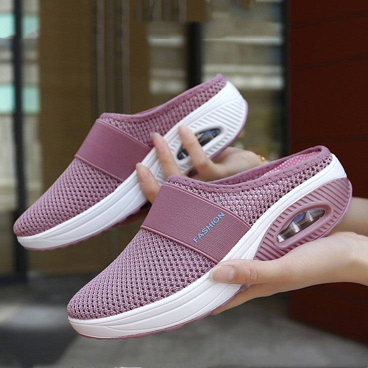 👡💨【Nou de primăvară】【35-43】 2025 Pantofi cu plasă goală cu pernă de aer -- 3898069