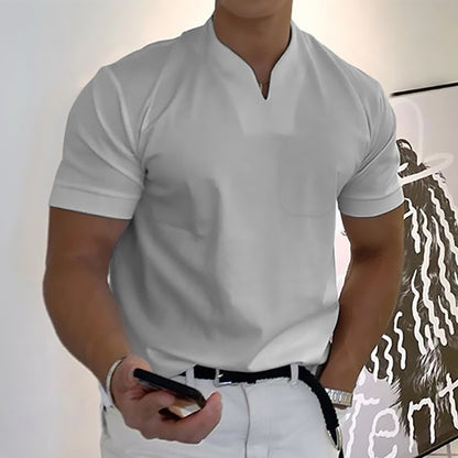 👕【S-5XL】2026 Muška ljetna pamučna rastezljiva košulja kratkih rukava. —Plaćanje pouzećem