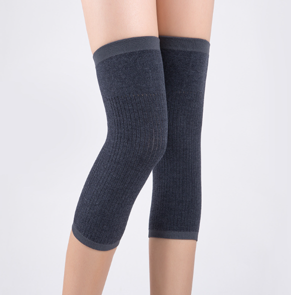 🔥【Cumpărați 1, primiți 1 gratuit】✅【40-105kg】Înveliș termic pentru genunchi din cașmir, Are elastic sus tine genunchiul sau tine de cald❤️-3872322