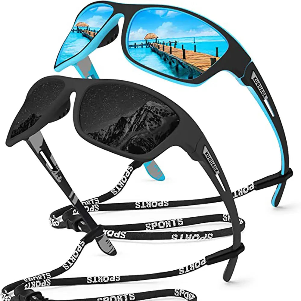 🚵‍♂️😎【50% de descuento🔥】⚡ Gafas de sol deportivas polarizadas para hombre, elegantes y resistentes al polvo, perfectas para ciclismo al aire libre ✅️Pago contra entrega