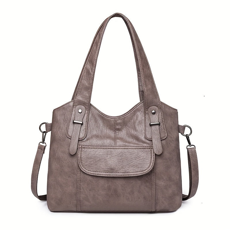 👜[Promoție de sfârșit de an, ofertă pe perioadă limitată] Geantă de umăr din piele naturală pentru femei, nou-nouță-3844969