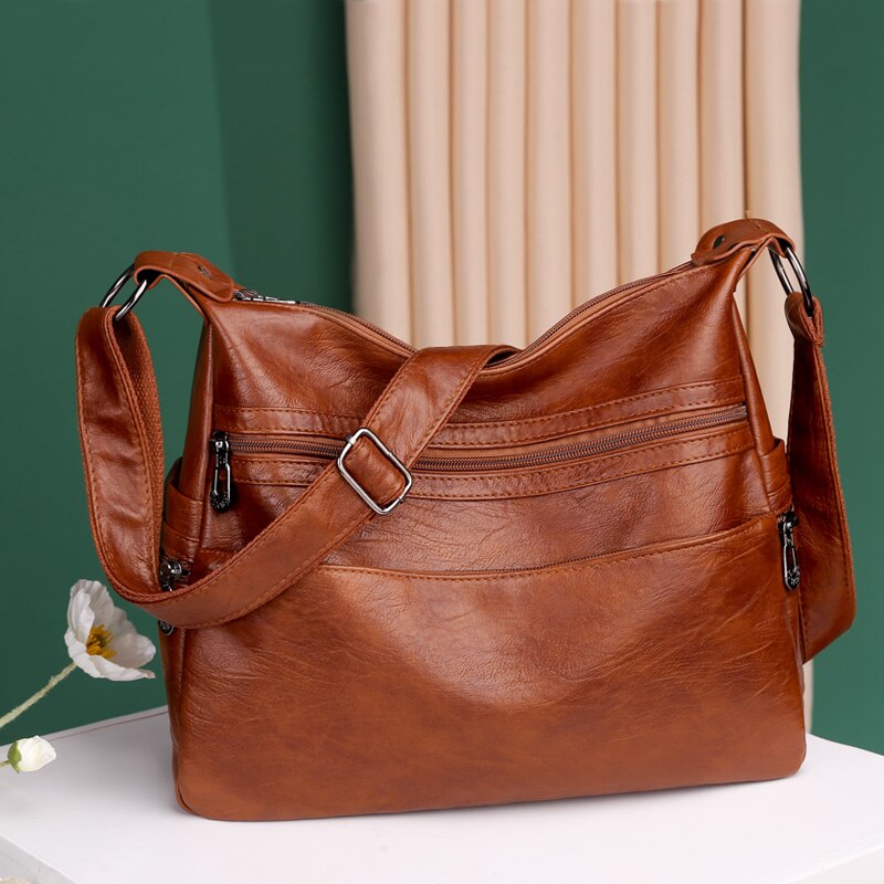 👜【45% OFF】Nouă geantă de umăr din piele moale pentru femei-3856524