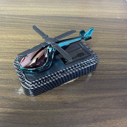👍Osvježivač zraka s temom helikoptera, na solarni pogon, od rotirajućeg karbonskog vlakna