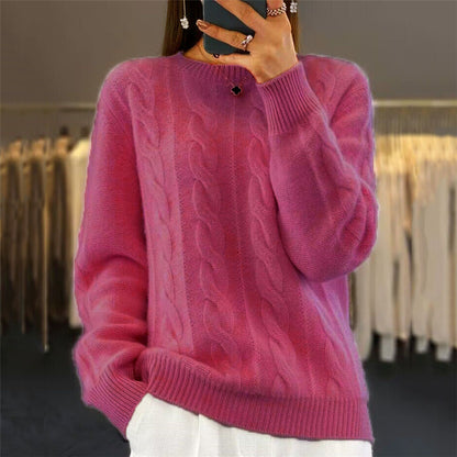 🔥⛄【S-XL】Toamna și iarna 2024, nou pulover de înaltă calitate pentru femei, la modă, de culoare uni -3842016
