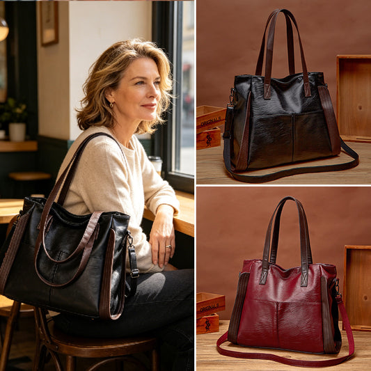 [Ograničeno vrijeme 50% popusta] 👜 Elegantna ženska torba preko ramena od mekane kože ekstra velikog kapaciteta