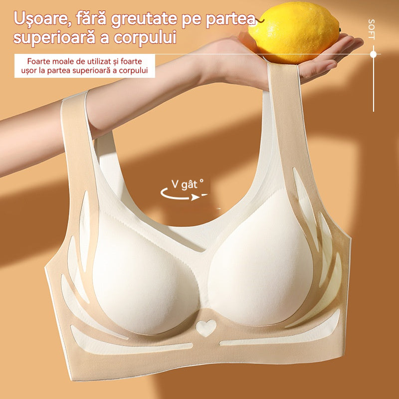 😍【Cumpărați 1, primiți 1 gratuit】Sutien pentru femei fără sârmă, dintr-o bucată❤️【40-85KG】-3896668