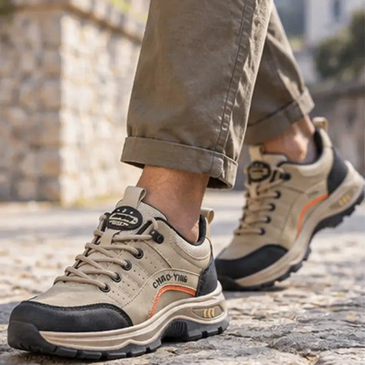 👍👞【39-44】Sportske cipele izrađene od kože otporne na vodu i prljavštinu s mekim potplatom za maksimalnu udobnost