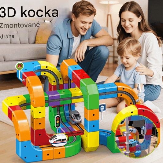🎉📣Top hit【Zľava 50%】🎁🚄 2026 Elektrická železnica - Rozvíja kreativitu a logické myslenie