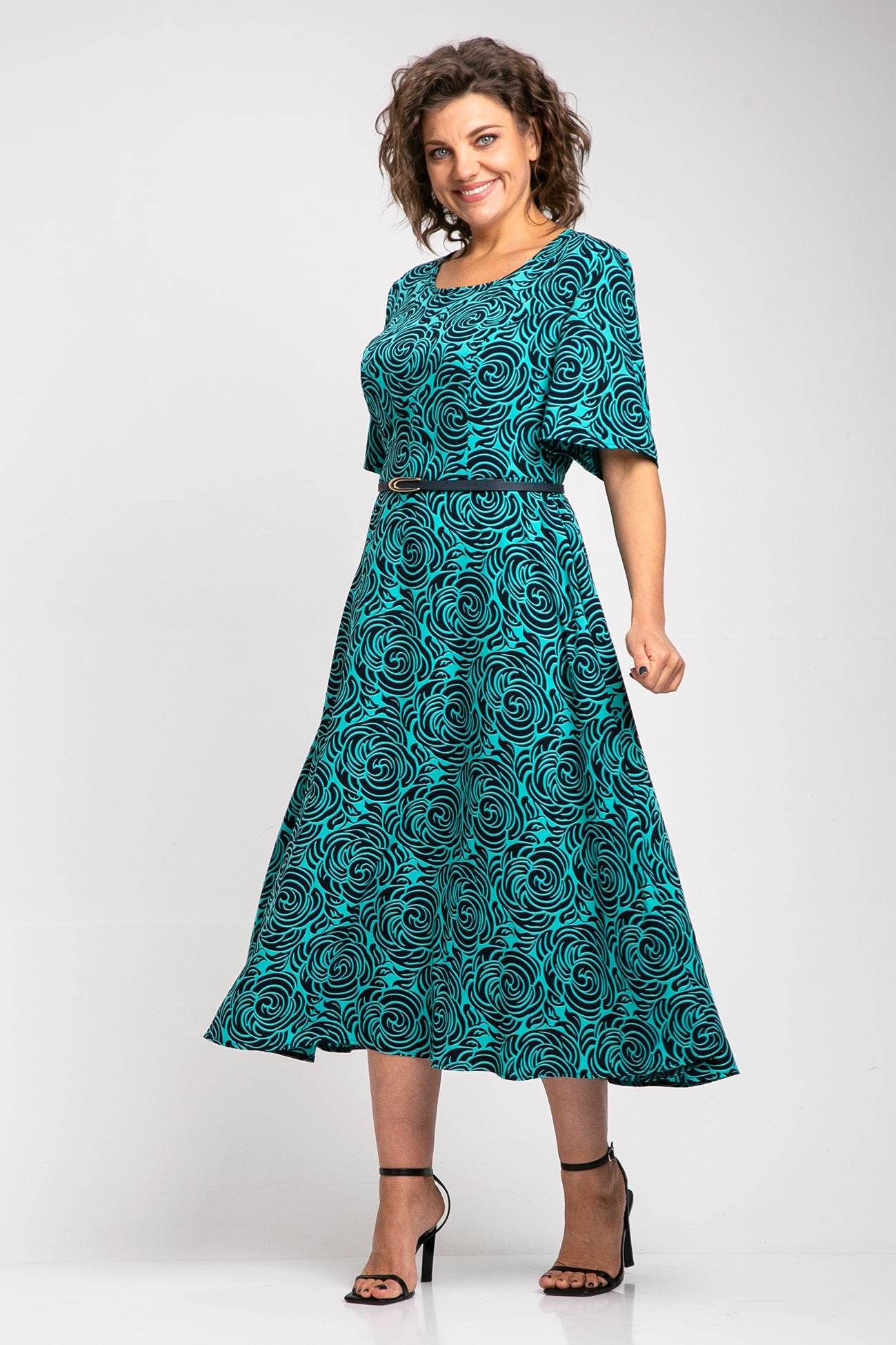 [S-5XL]Rochie lejeră din bumbac, mărimi mari | Confortabilă, vaporoasă, perfectă pentru vară --3965646