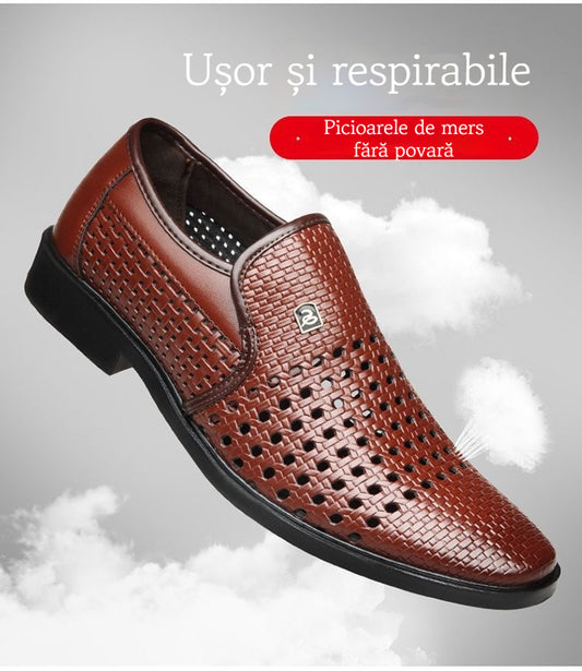 【38-44】Sandale casual din piele pentru bărbați