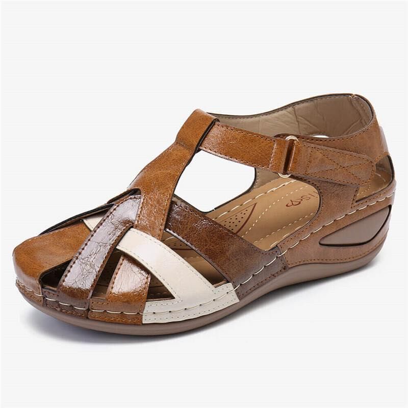 🔥🩰【35-43】Sandale romane confortabile din piele moale pentru femei