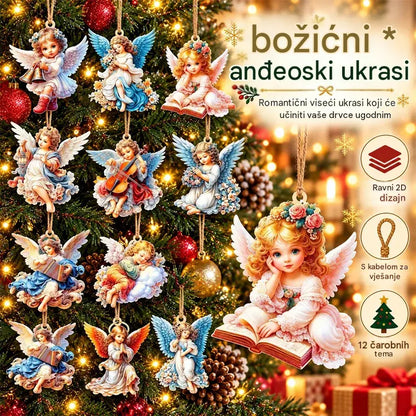 【24 komada】👼Privjesak Viktorijin anđeo