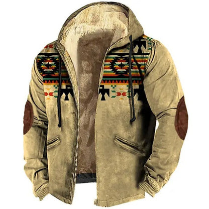 🔥🔥【Reducere pe timp limitat】【S-5XL】2024 noua toamnă și iarnă la modă jachetă de catifea îngroșată pentru bărbați-3856625