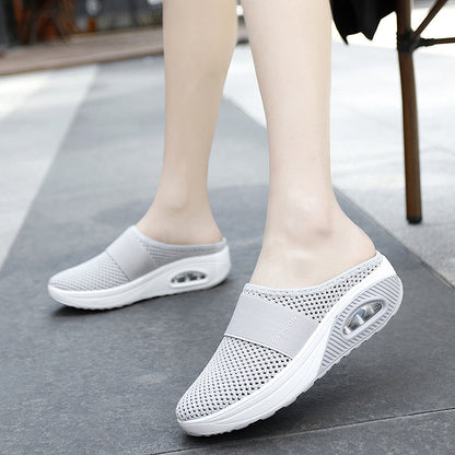 👡💨【Nou de primăvară】【35-43】 2025 Pantofi cu plasă goală cu pernă de aer -- 3898069