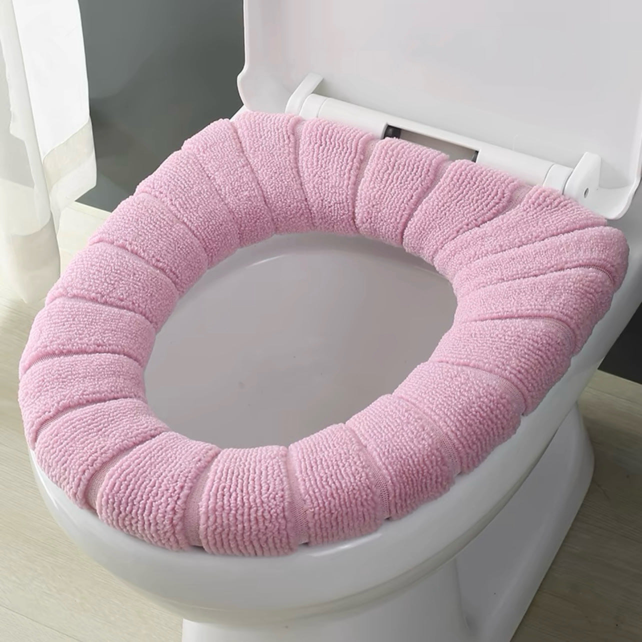 🚽🔥Płatność przy odbiorze! 🔥【Kup 1, a drugi dostaniesz gratis】Uniwersalny, zimowy podgrzewany pierścień na deskę sedesową