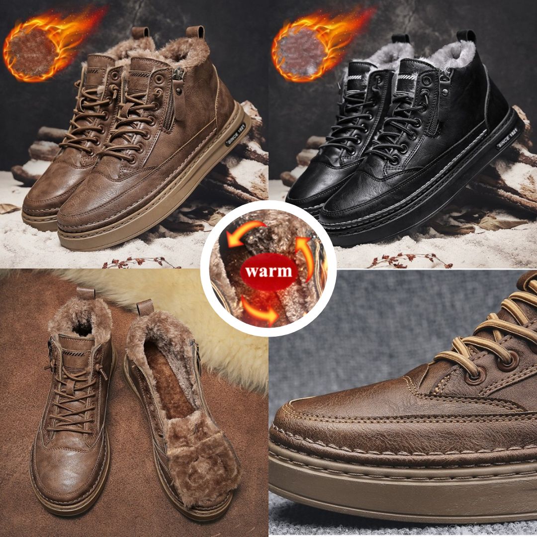 【49% OFF】🔥【39-44】Pantofi plat cald impermeabil cald-3849217