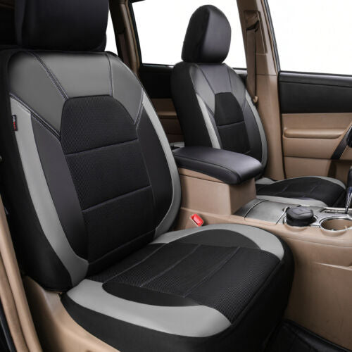 🚗🚗Juego universal de fundas de cuero suave para asientos de coche