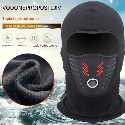 ☀️🔥Maska za cijelo lice, topla i udobna, pogodna za skijanje i zimsku upotrebu, otporna na vjetar, unisex