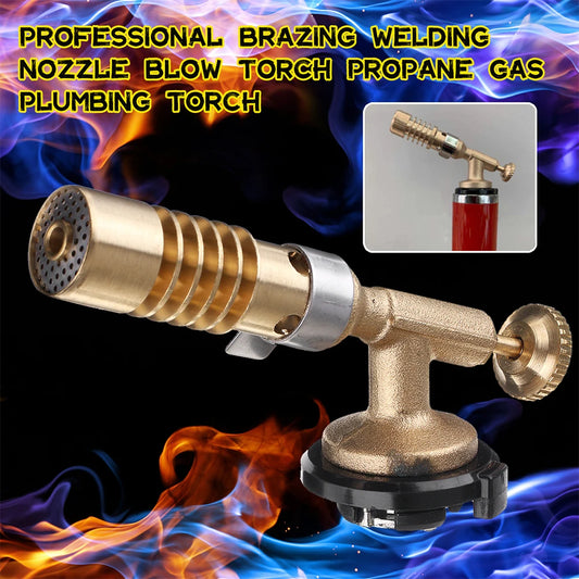 👍【Cumpărați unul și primiți unul gratuit】😍 Pistol portabil cu lanternă cu gaz din cupru-3889802