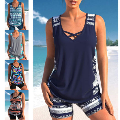 👙【S-5XL】Dvodijelni sportski kupaći kostim za žene