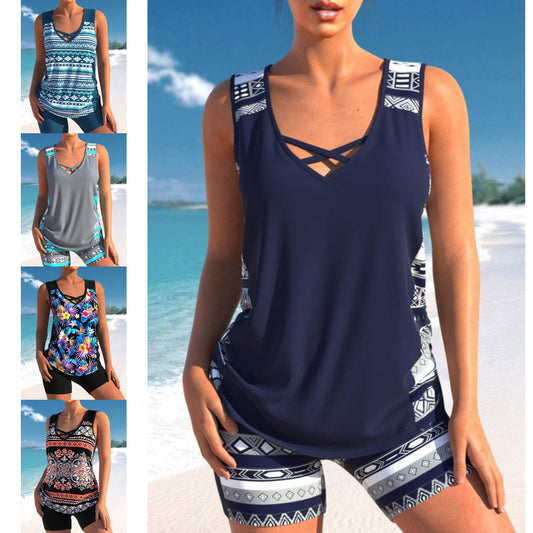 👙【S-5XL】Dvodijelni sportski kupaći kostim za žene