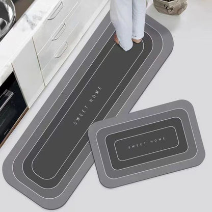 🛒Cumpărați 1 Primiți 1 gratuit👉【2 buc】 Covorașe de bucătărie super absorbante anti-alunecare și rezistente la murdărie utilizate în mod obișnuit 3866121