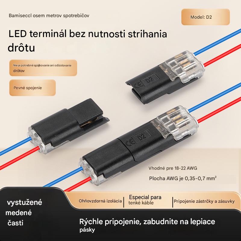 [Kupite 20, dobijte 20 gratis] 🏆 LED terminalni blokovi i LED trake bez lemljenja