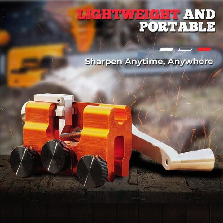 🔥【Oferta pe timp limitat】💥【50% REDUCERE】🔥🧰1 Ascuțitor electric pentru lant de drujbă, în total 3 capete de șlefuire diamantate de 4-5-6MM,1 mâner-3860903