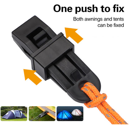 🏡🌿[20/50/100 piezas] Clips de fijación para red de sombra de jardín, clips de fijación para carpas