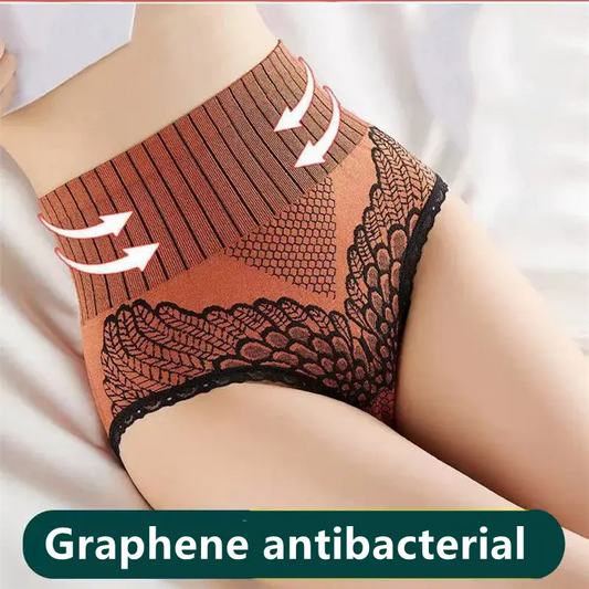 💘【Reducere de 50% pentru 7 articole】 Lenjerie de corp respirabilă pentru femei, cu fundul din grafen, cu ridicare a fundului, pantaloni modelați în triunghi-3861759