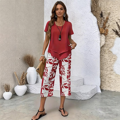 【S-5XL】VERDALISSE | Set od 2 komada Fresh Breeze | Lagan i elegantan višebojni ljetni set