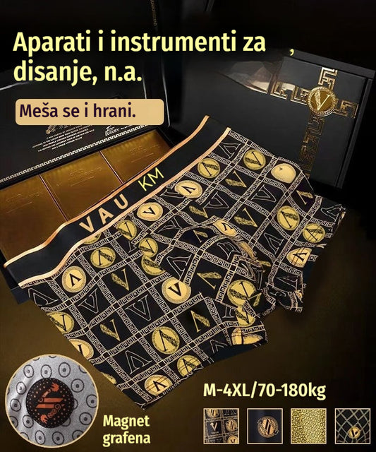 🔥Kupite 4, dobijte 4 gratis🔥2026 Vrhunske luksuzne muške bokserice, mekane, udobne, izdržljive i otporne na habanje