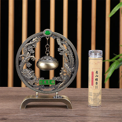 🔥🔥【produs nou】 Ornamente creative arzător de tămâie arzător de aromoterapie Elk Home 【Cutie de tămâie solidă gratuită】-3891104