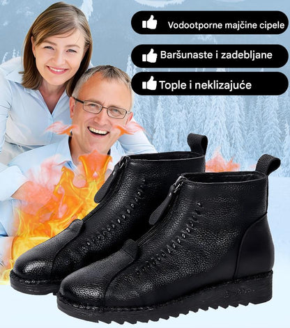 💟🔥Vruće prodavani artikl🔥【Veličine 35-42】Ženske jesensko/zimske čizme, mekani potplat s patentnim zatvaračem, elegantne i udobne-H